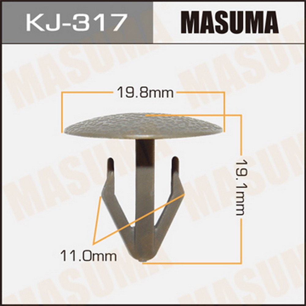 Клипса универс. MASUMA KJ-317