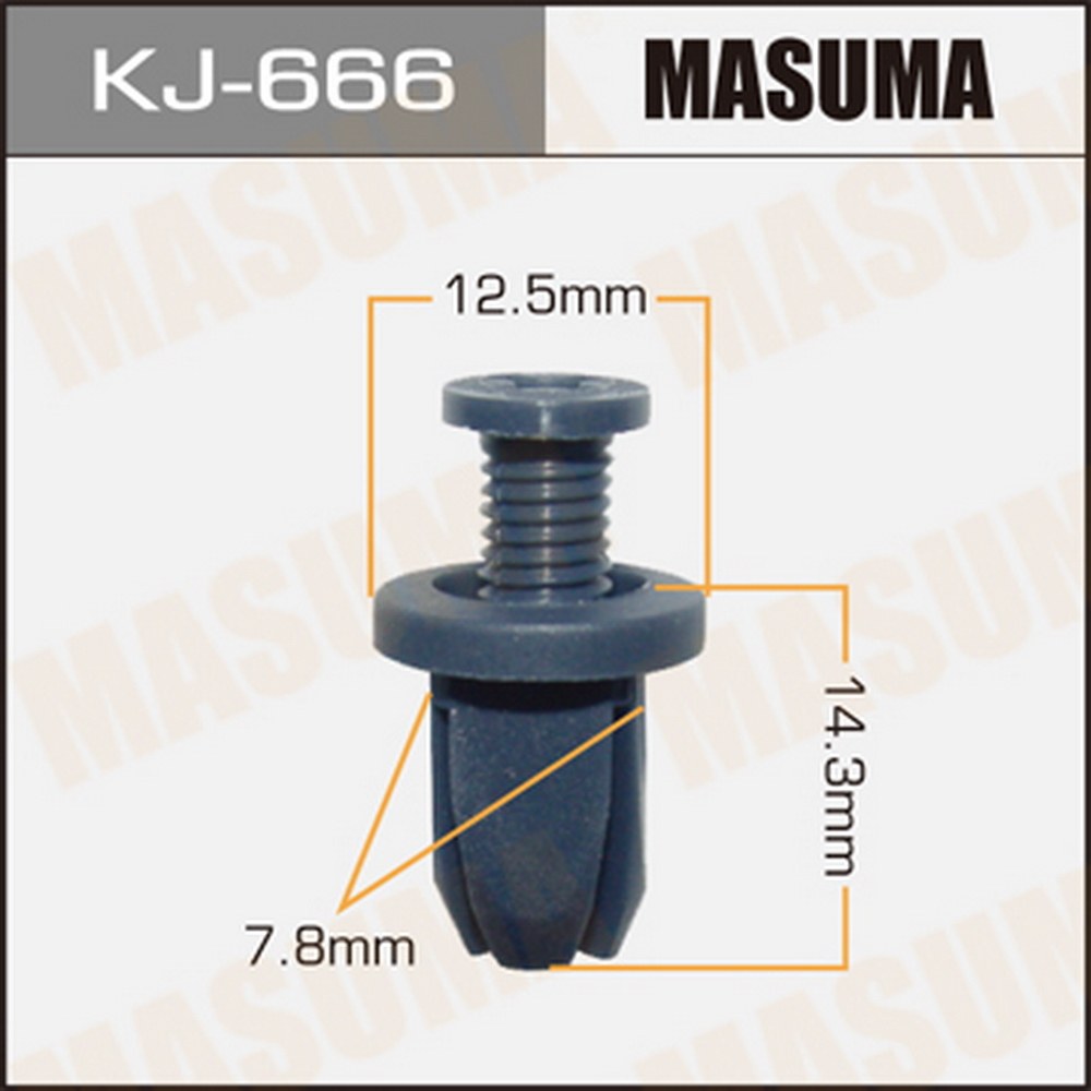 Клипса универс. MASUMA KJ-666
