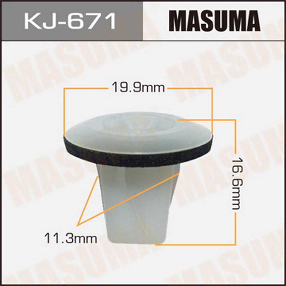 Клипса универс. MASUMA KJ-671