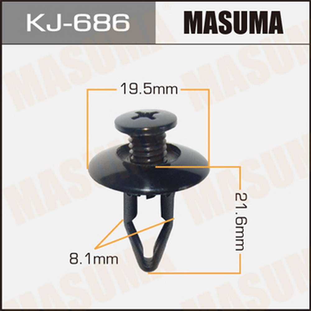 Клипса универс. MASUMA KJ-686