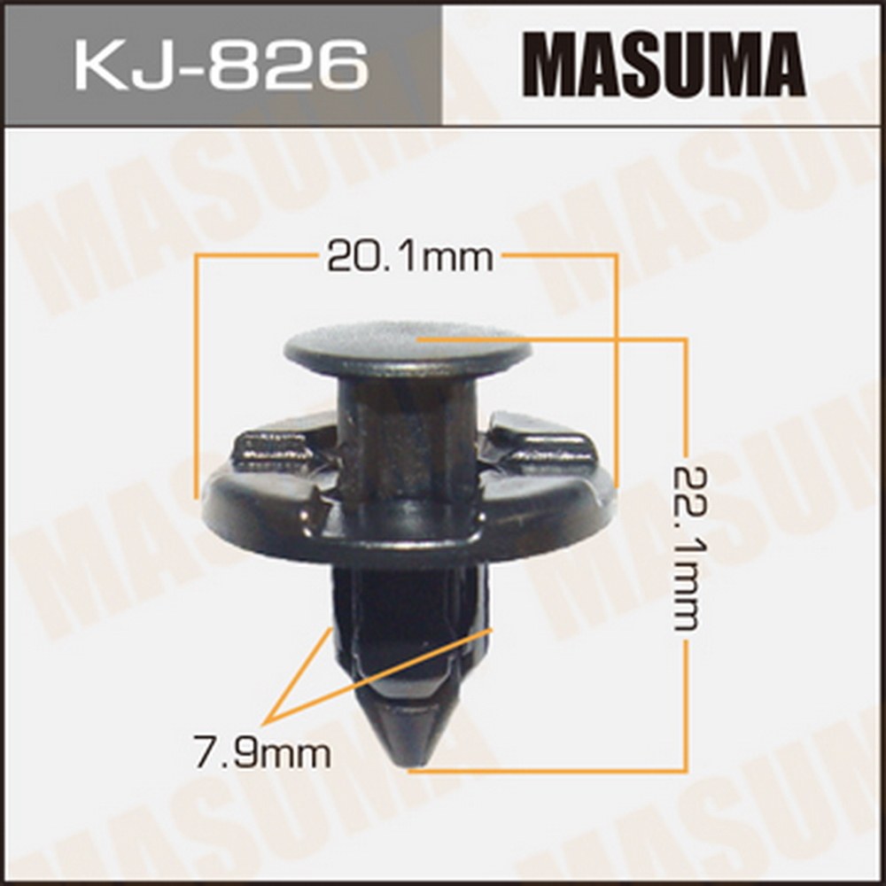Клипса универс. MASUMA KJ-826