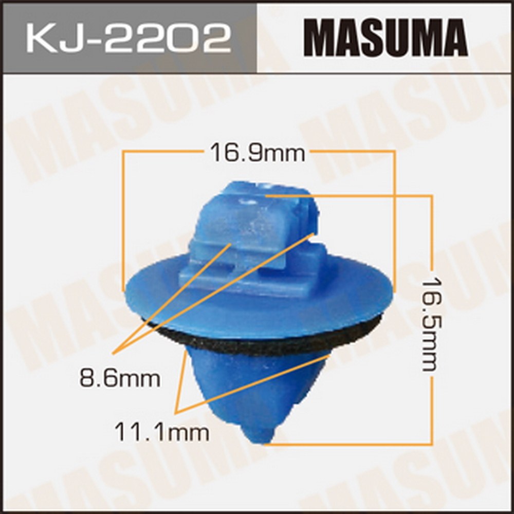 Клипса универс. MASUMA KJ-2202