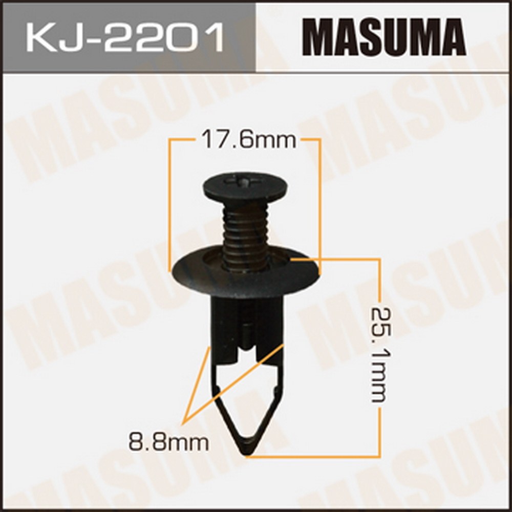 Клипса универс. MASUMA KJ-2201