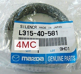 Кольцо приемной трубы MAZDA L315-40-581