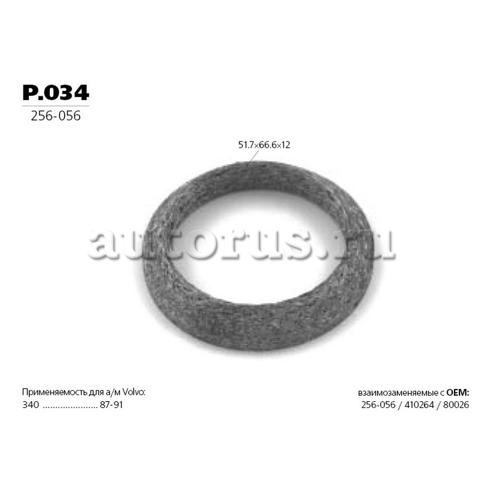 Кольцо уплотнительное p.034 TRANSMASTER UNIVERSAL P.034