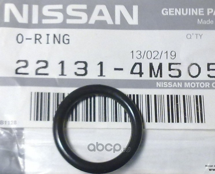 Кольцо уплотнительное NISSAN 22131-4M505