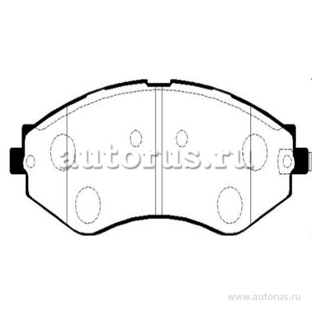 Колодки передние CKKD12 CTR GK0440
