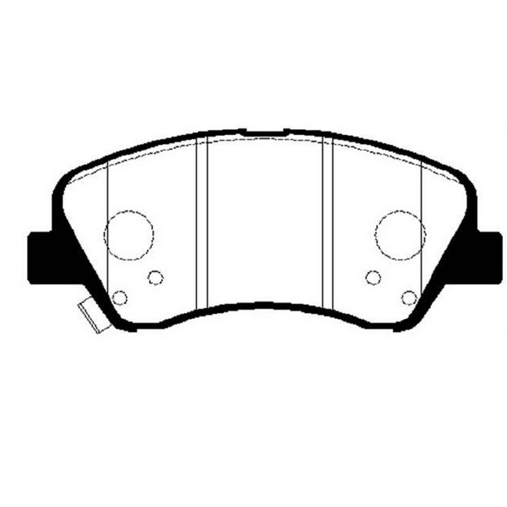 Колодки передние CKKH46 CTR GK0500