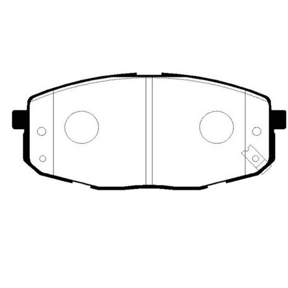 Колодки передние CKKK21 CTR GK0527