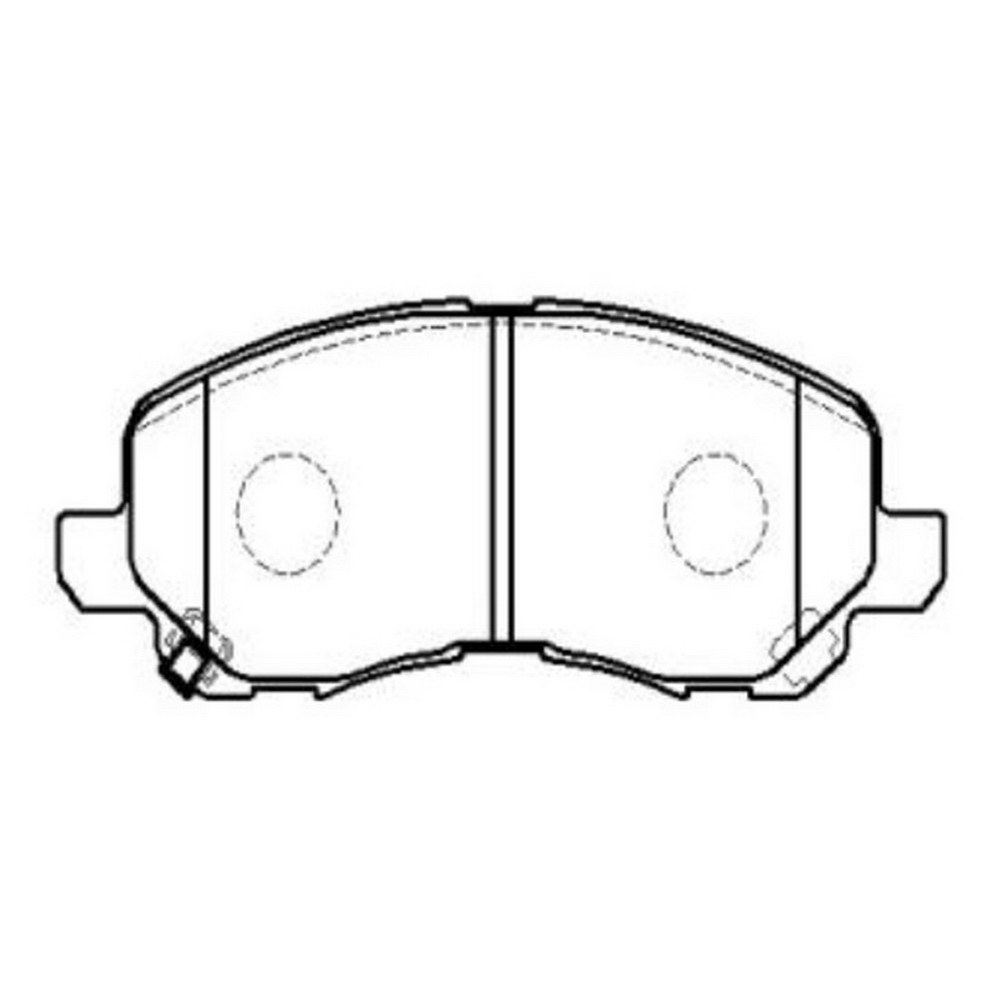 Колодки передние CKM11 CTR GK0579