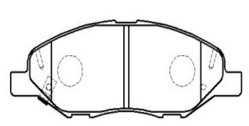 Колодки передние CKN27 CTR GK0742