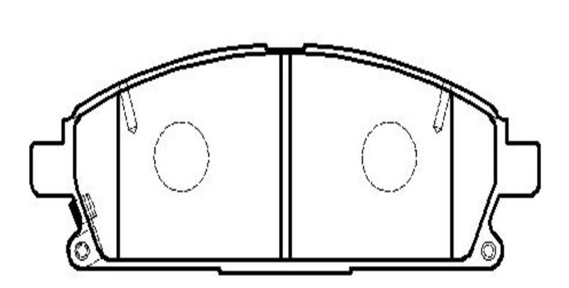 Колодки передние CKN9 CTR GK0724