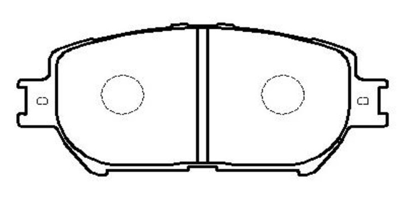 Колодки передние CKT19 CTR GK1033