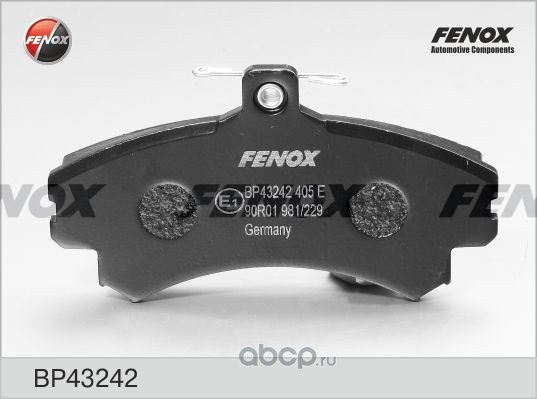 Колодки передние FENOX BP43242