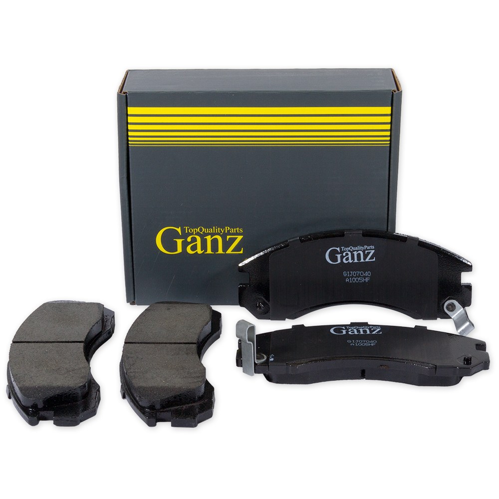 Колодки тормозные передние для MITSUBISHI Outlander/Galant/Pajero+PSA C-Crosser GANZ GIJ07040