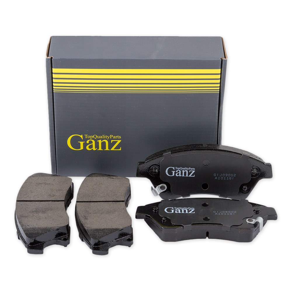 Колодки тормозные передние для CHEVROLET Cruze (R15) /OPEL ASTRA J 08- GANZ GIJ09002