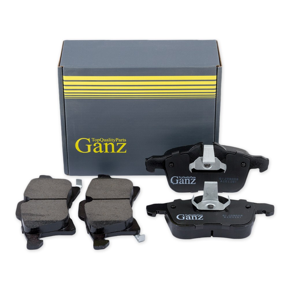 Колодки тормозные передние для OPEL Ast H/Zaf/Meriva GANZ GIJ09008
