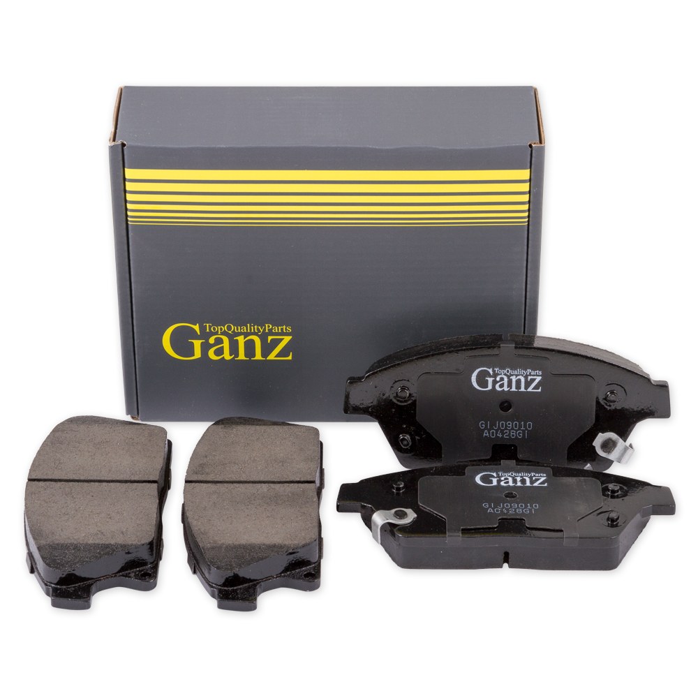 Колодки тормозные передние для CHEVROLET Cruze/OPEL Astra J all 08->/Zafira 12-> GANZ GIJ09010