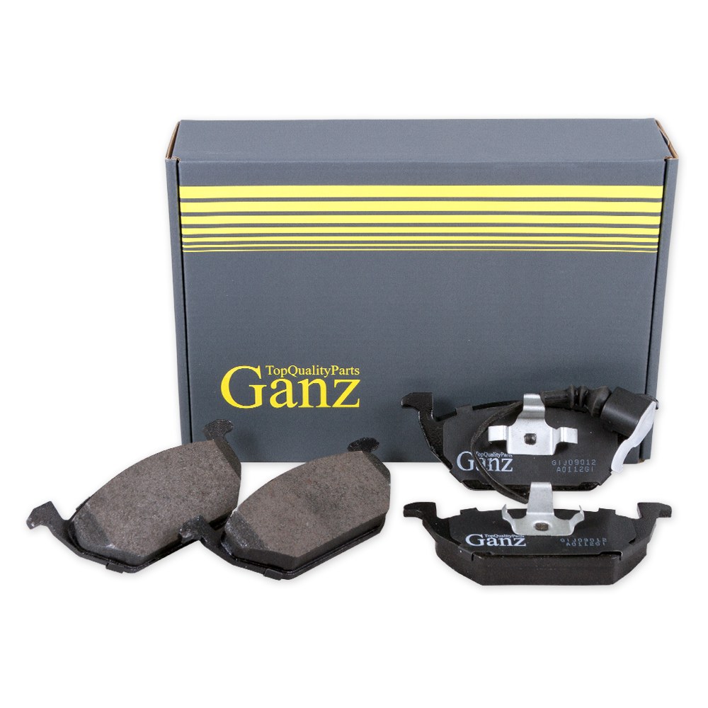 Колодки тормозные передние для AD A3 VW G4 с датчиком GANZ GIJ09012