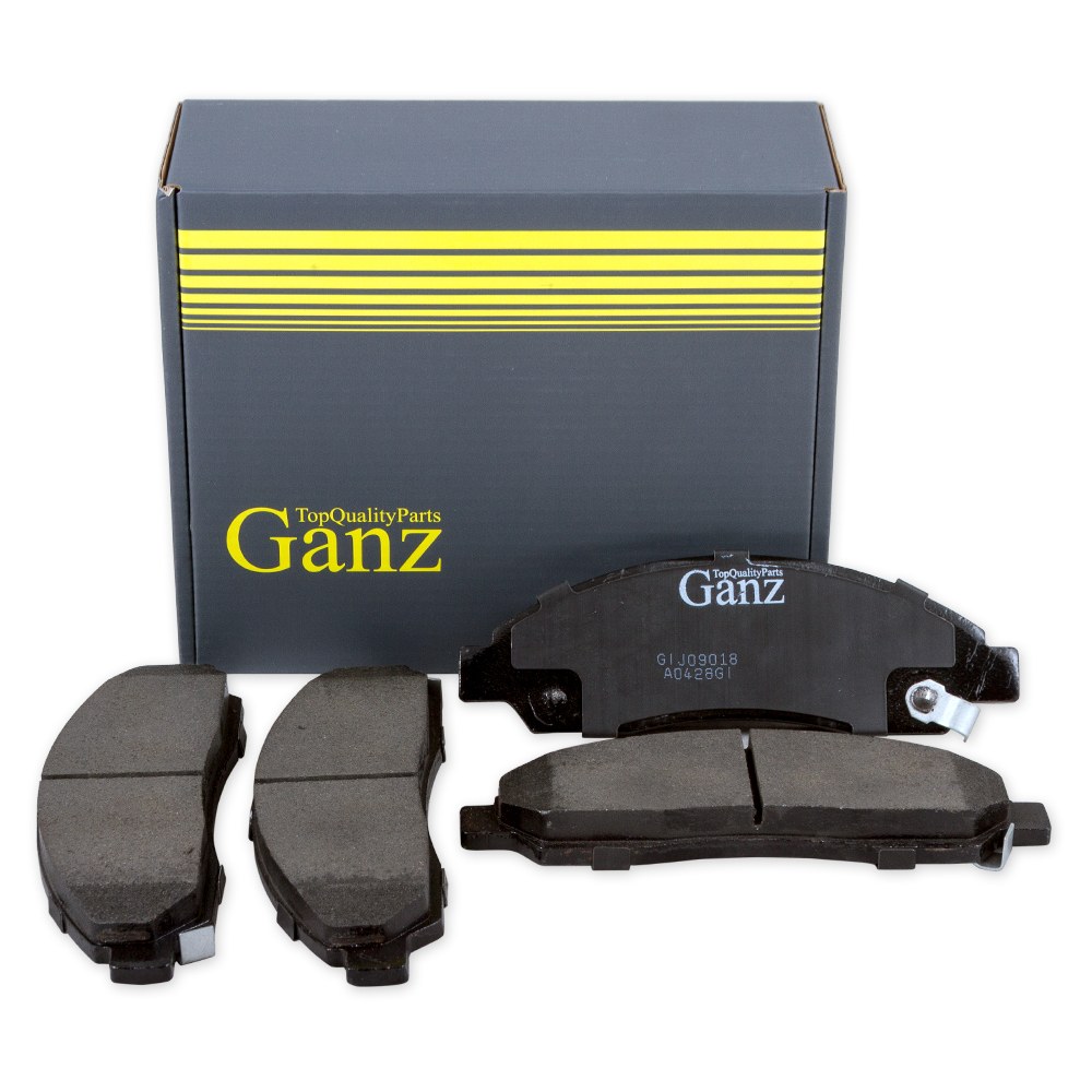 Колодки тормозные передние для GreatWall Hover H3/H5. CHEVROLET Blazer I GANZ GIJ09018