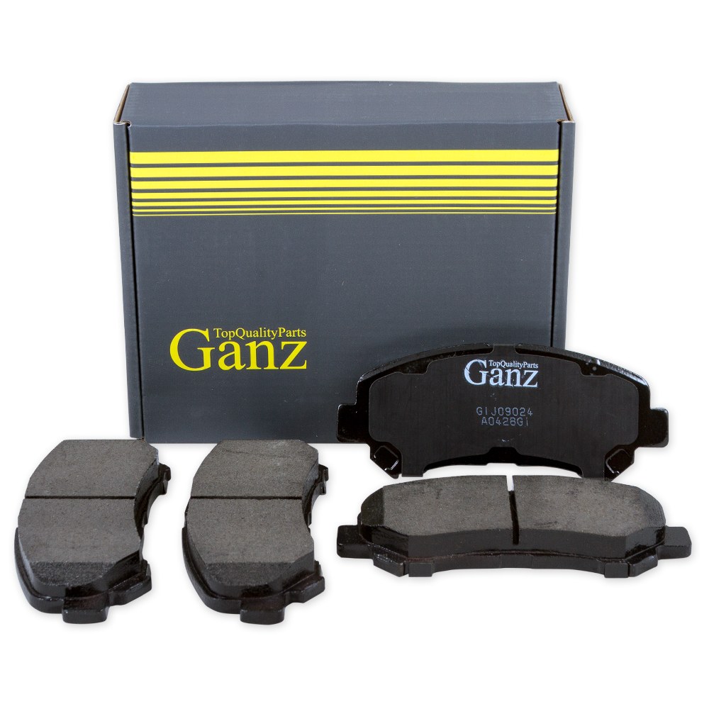 Колодки тормозные передние для NISSAN QASHQAI/ X-TRAIL GANZ GIJ09024