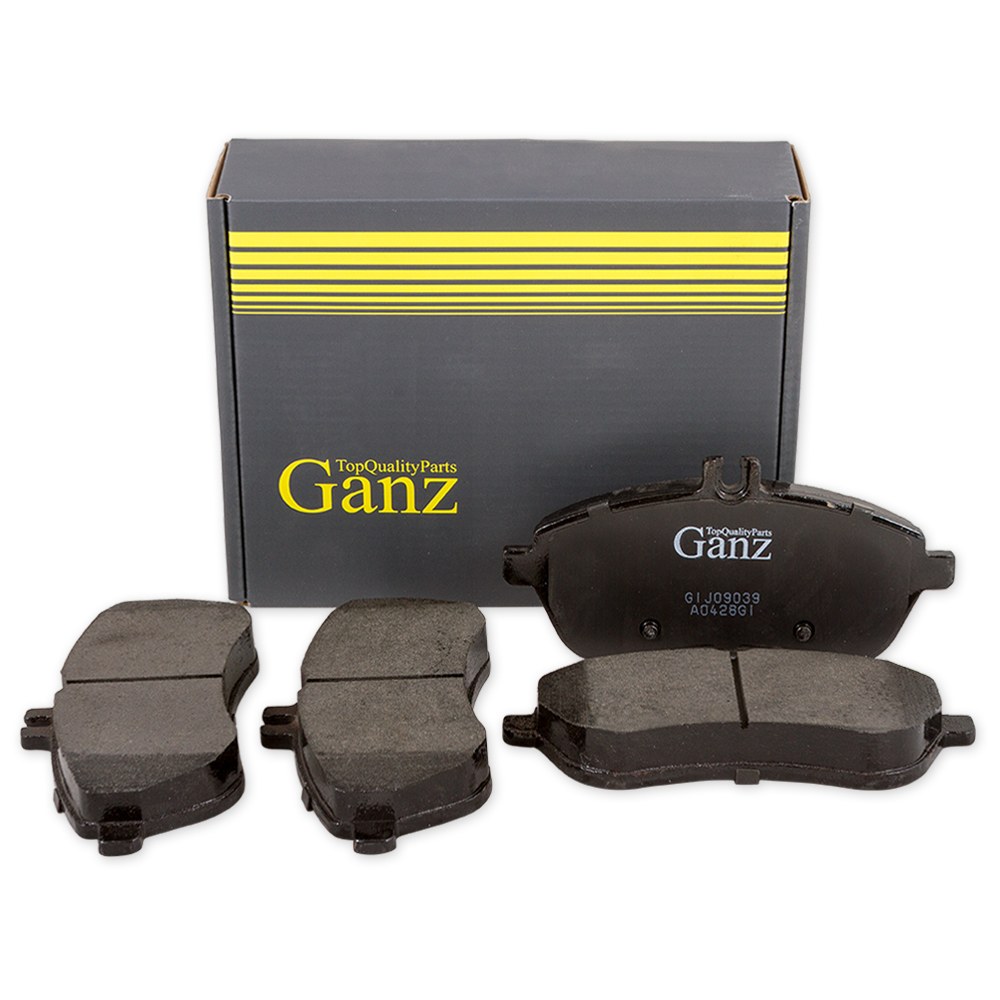 Колодки тормозные передние для MB W204 GANZ GIJ09039