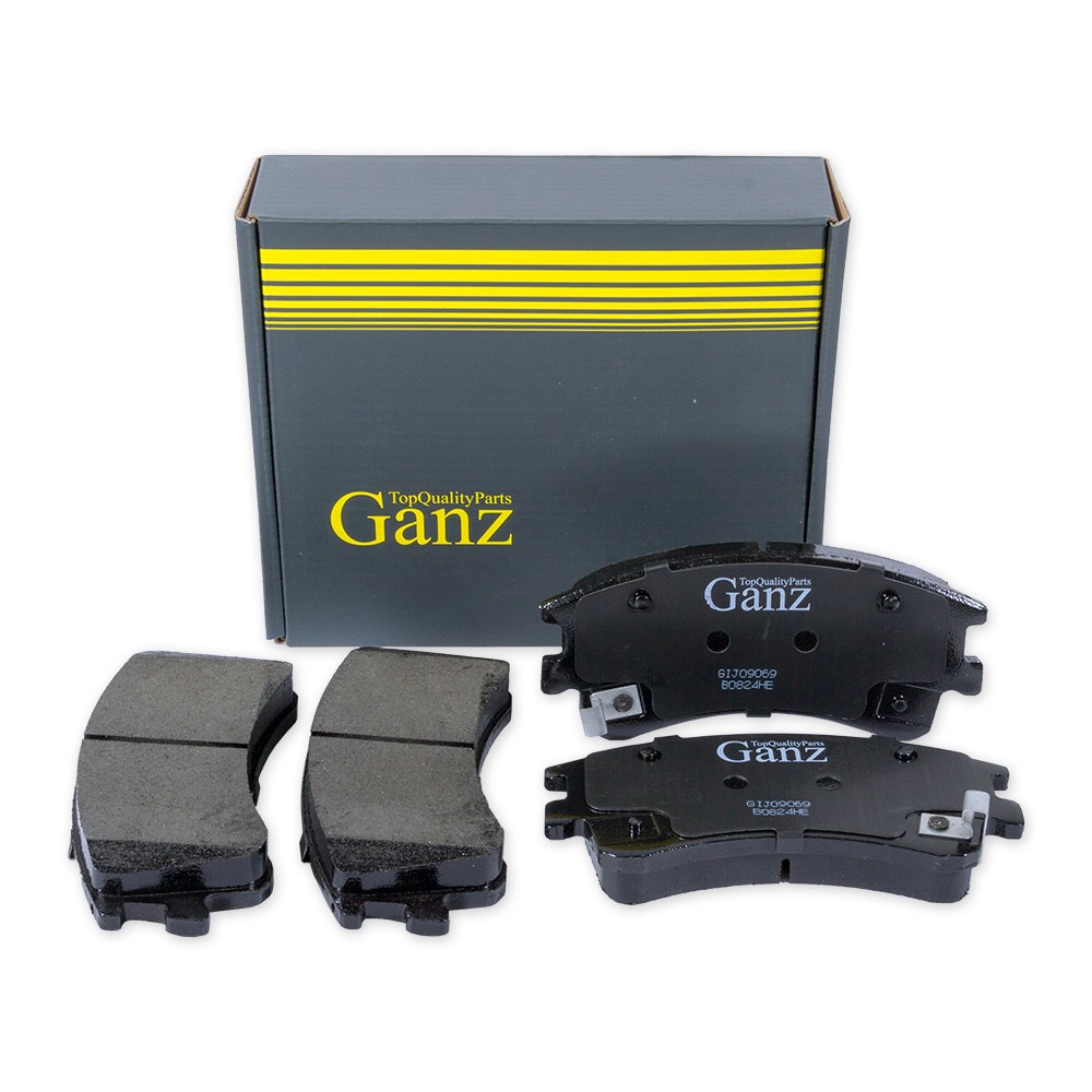 Колодки тормозные передние для MAZDA 6 1.8-2.0 02- GANZ GIJ09069