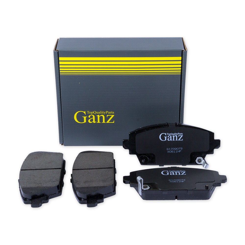 Колодки тормозные передние для NISSAN Pri/Alm GANZ GIJ09073