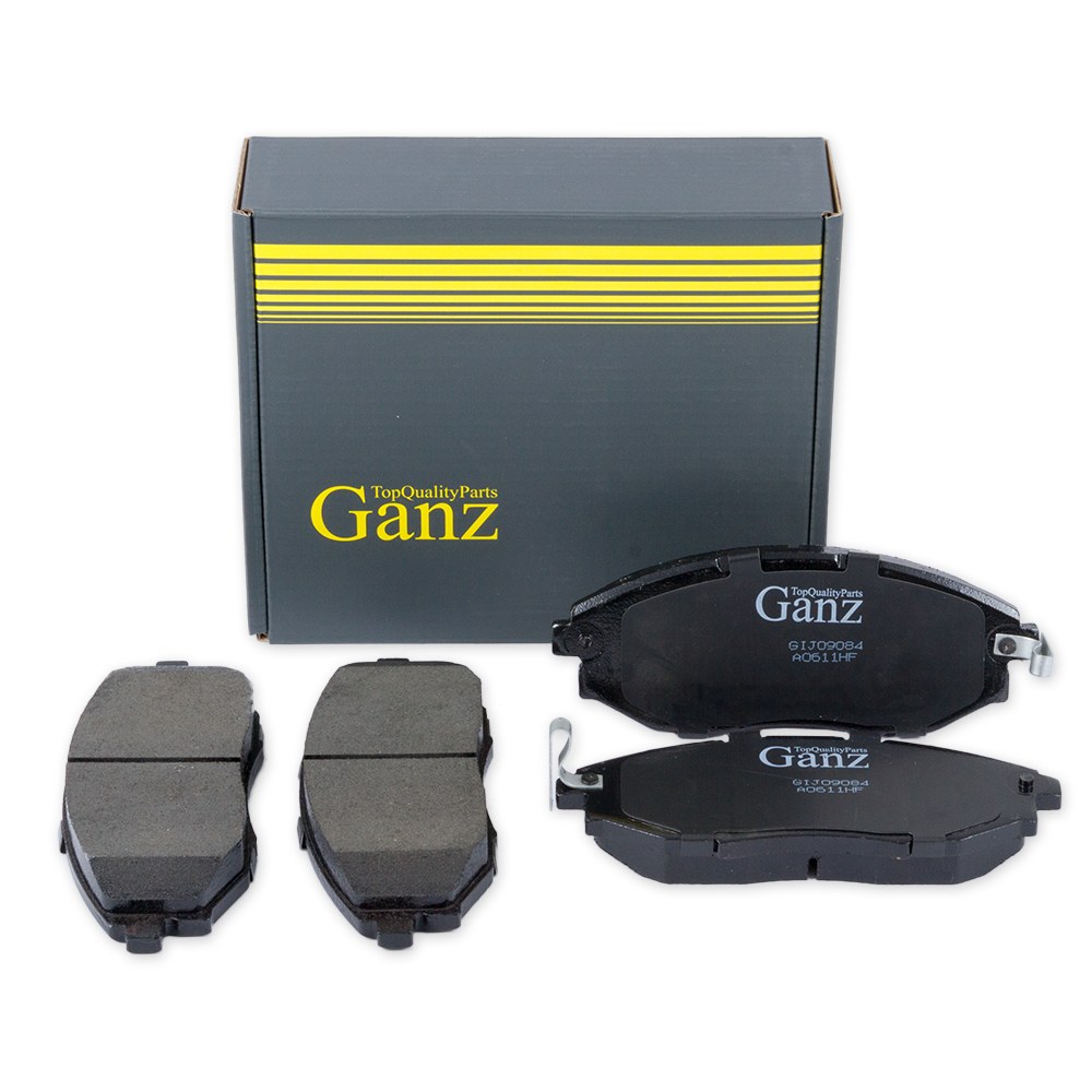 Колодки тормозные передние для CHEVROLET Epica 06- GANZ GIJ09084