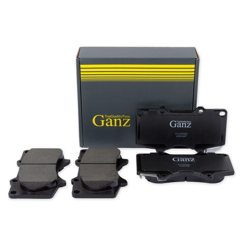 Колодки тормозные передние для LEXUS / TOYOTA / MITSUBISHI GANZ GIJ09094