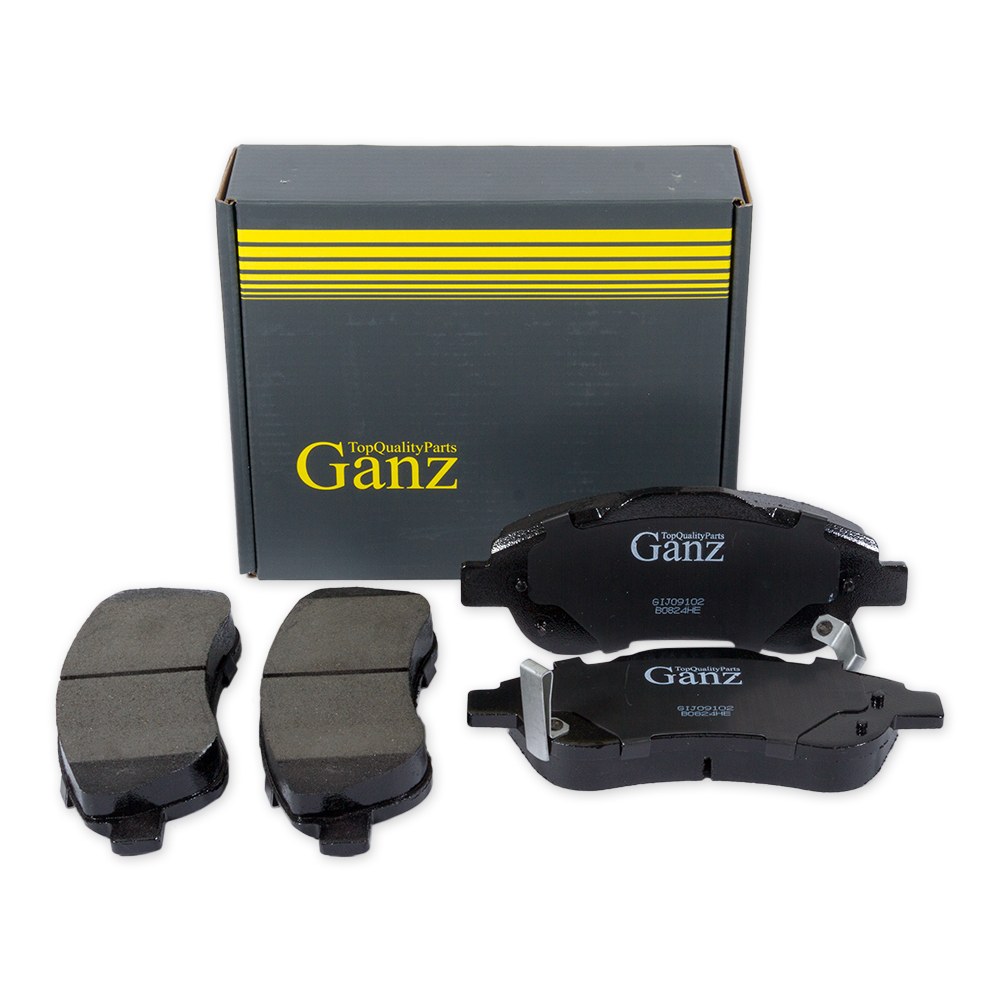 Колодки тормозные передние для HONDA CR-V 07- GANZ GIJ09102