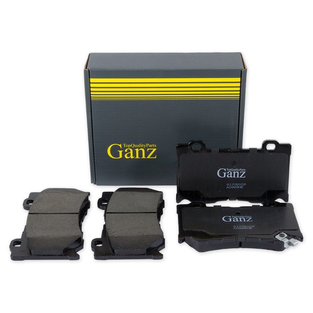Колодки тормозные передние для INFINITI FX35/FX37/FX50/G37/NISSAN Z350 08-> GANZ GIJ09103