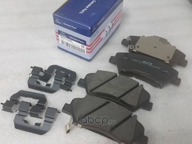 Колодки передние Product Line 2 HYUNDAI Solaris 1017 / KIA Rio 1117 HYUNDAI/KIA S58101-4LA00