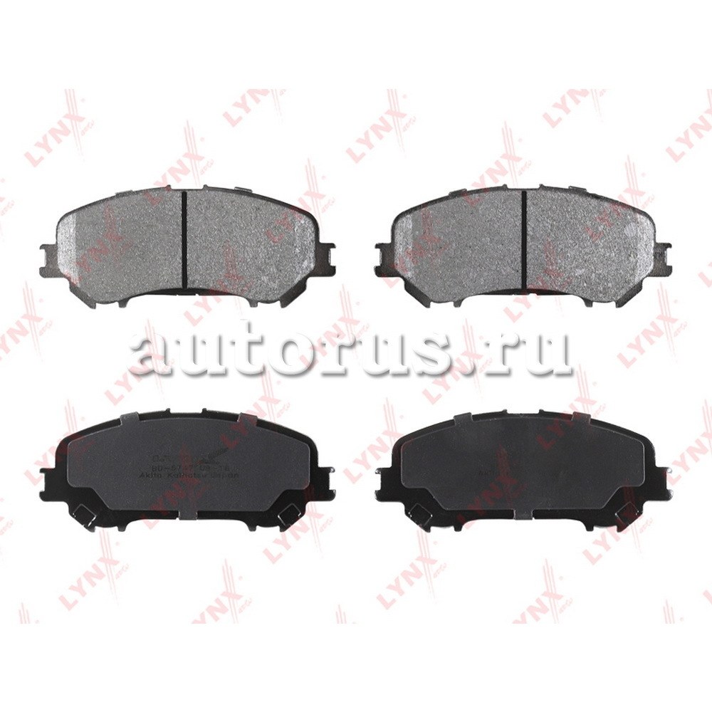 Колодки передние NISSAN Qashqai(J11) 1.2-1.6D 13> LYNXauto BD-5747