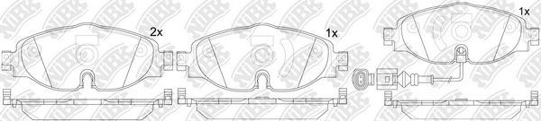 Колодки передние NIBK PN33005W
