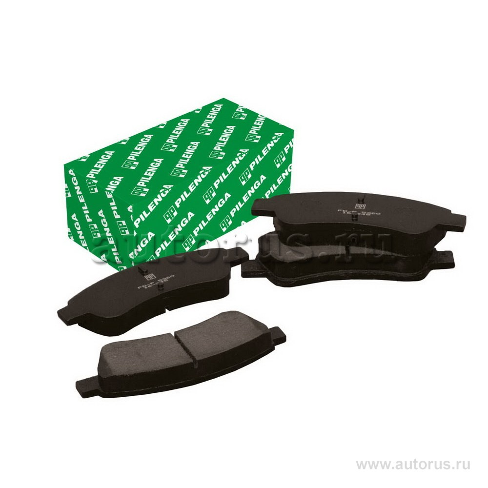 Колодки тормозные дисковые передние для CITROEN/PEUGEOT/FIAT PARTNER, BERLINGO, 206,207,20 PILENGA FD-P 5360