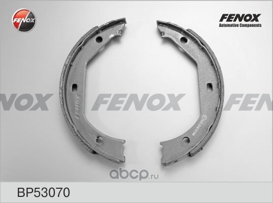 Колодки стояночного тормоза FENOX BP53070