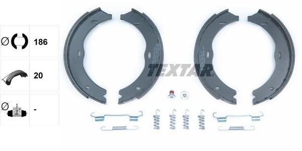 Колодки стояночного тормоза TEXTAR 91061900