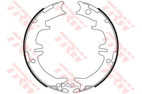 Колодки стояночного тормоза TRW GS8446