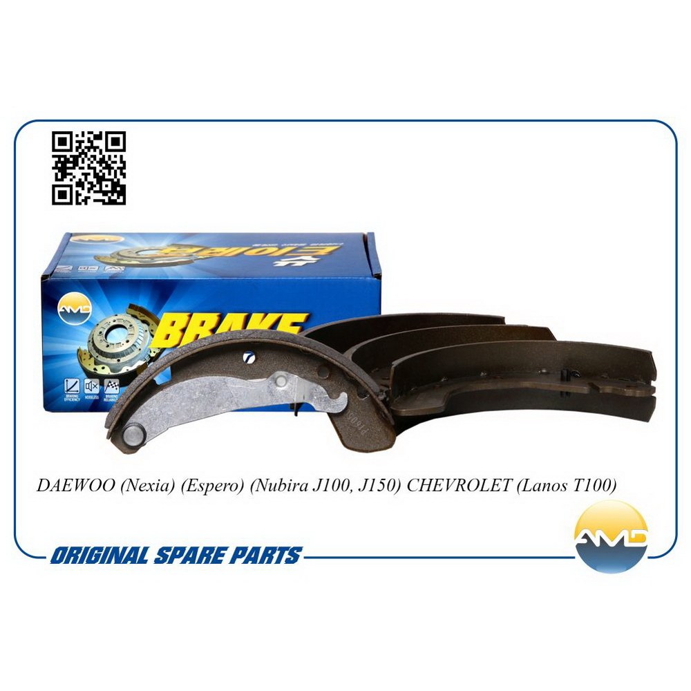 Колодки тормозные барабанные AMD AMD.BF229