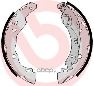 Колодки тормозные барабанные, бол.дляBOSCH BREMBO S68525