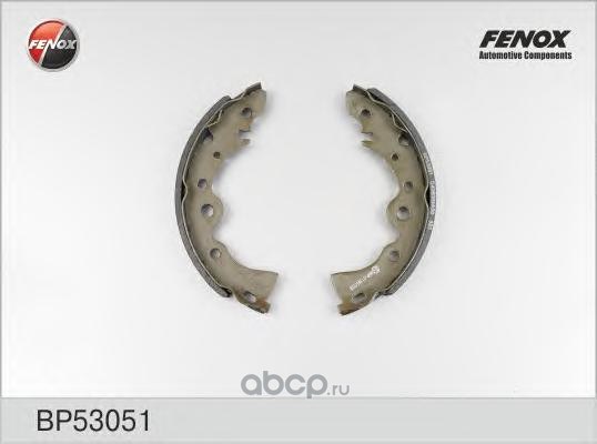 Колодки тормозные барабанные FENOX BP53051
