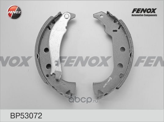 Колодки тормозные барабанные FENOX BP53072
