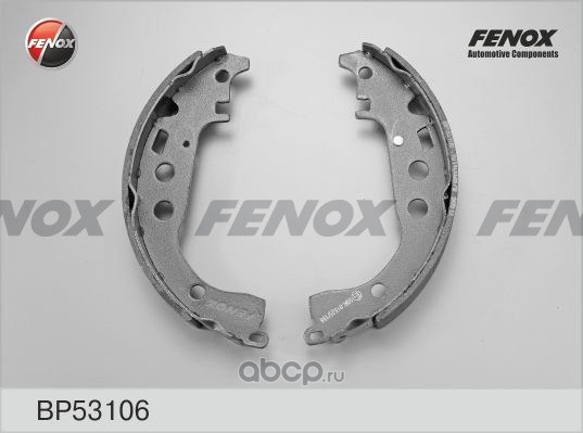 Колодки тормозные барабанные FENOX BP53106