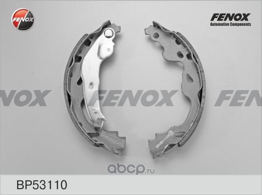 Колодки тормозные барабанные FENOX BP53110