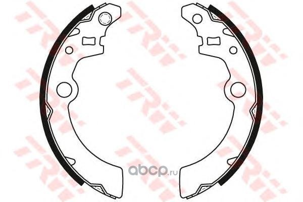 Колодки барабанные SUZUKI IGNIS II TRW GS8476