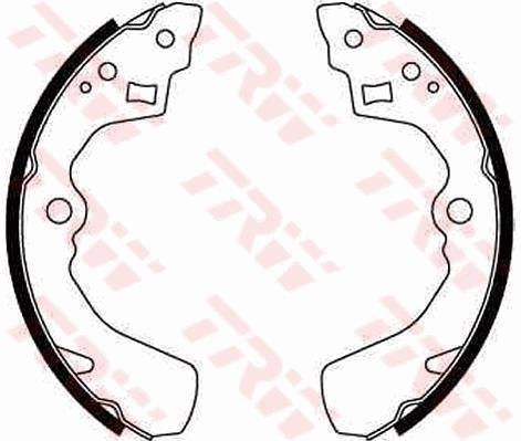Колодки барабанные SUZUKI Baleno/Liana/Swift II/III/SUBARU Justy TRW GS8549