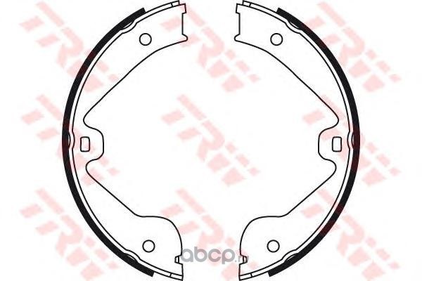 Колодки барабанные VW Touareg TRW GS8718