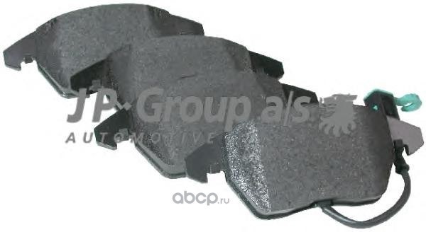 Колодки передние для AD VW SEAT SKODA PA 03->06 JP GROUP 1163601110