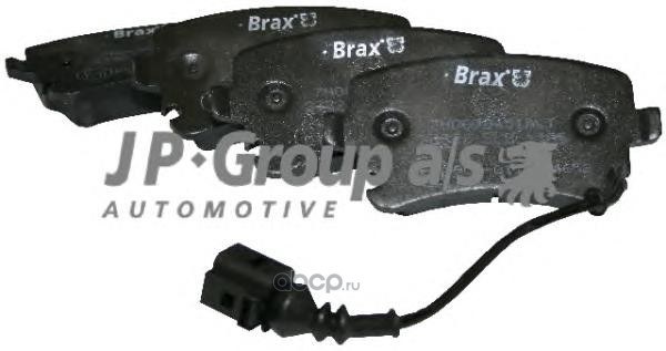 Колодки задние для VW T5/Multivan 03-> JP GROUP 1163706210